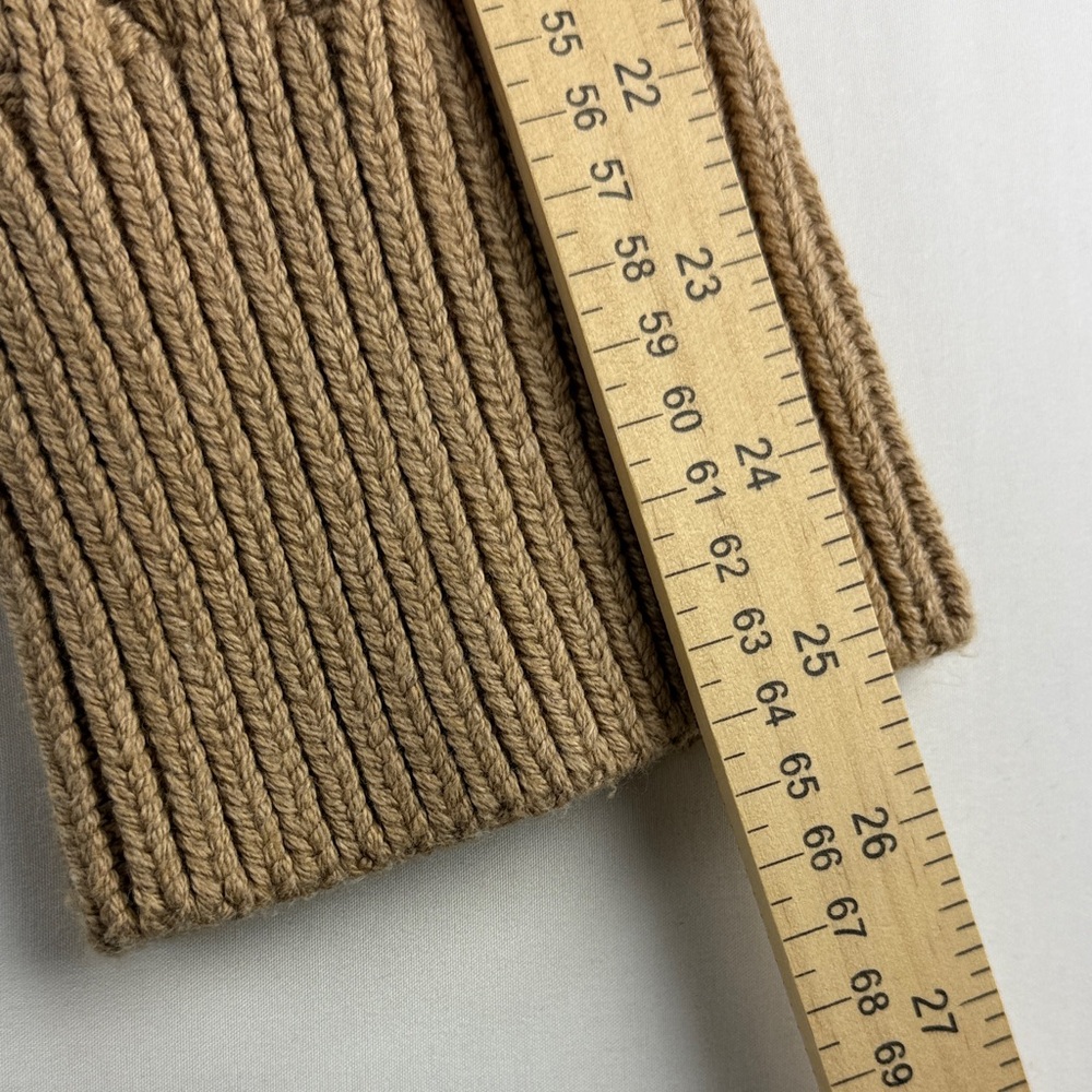 Banana Republic Chunky Knit Sweater Tan Size L - Picture 4 of 7